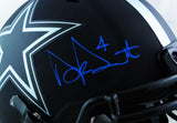 Dak Prescott Autographed Cowboys F/S Eclipse Speed Authentic Helmet - Beckett Auth *Blue Image 2
