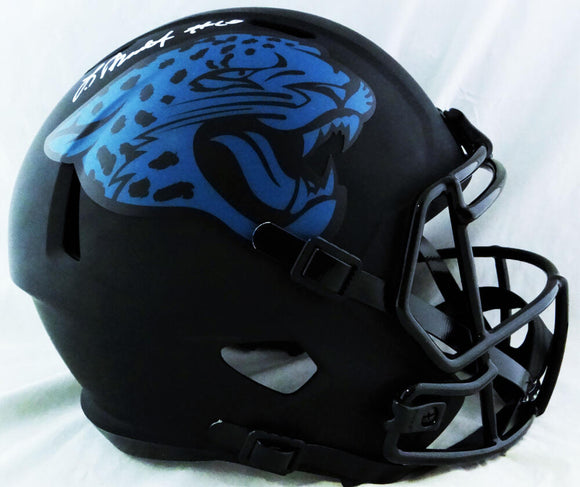 Laviska Shenault Jr Autographed Jacksonville Jaguars F/S Eclipse Speed Helmet - Beckett W Auth *Green Image 1