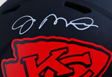Joe Montana Autographed Kansas City Chiefs F/S Eclipse Speed Helmet- Beckett W Auth *White