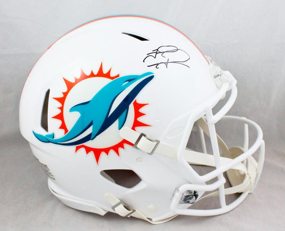 Tua Tagovailoa Autographed Miami Dolphins F/S Speed Authentic Helmet - Fanatics Auth *Black