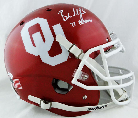 Baker Mayfield Signed Oklahoma Sooners Schutt Authentic Helmet - Beckett W Auth