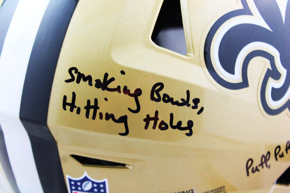 Ricky Williams Autographed Miami Dolphins F/S Speed Helmet w/ Smoke We –  The Jersey Source