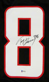 Tony Gonzalez Autographed Black Pro Style Jersey- Beckett Authenticated *L8