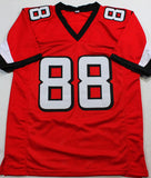 Tony Gonzalez Autographed Red Pro Style Jersey- Beckett Authenticated *L8