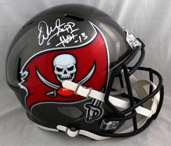 Warren Sapp Autographed Tampa Bay Bucs F/S 2020 Speed Helmet - Beckett W Auth