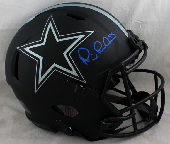 Michael Irvin Signed Cowboys F/S Eclipse Speed Authentic Helmet - Beckett W Auth *Blue