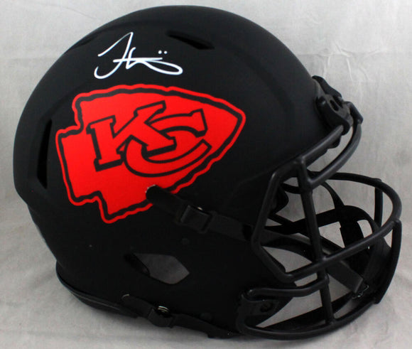 Tyreek Hill Autographed KC Chiefs F/S Eclipse Authentic Helmet - JSA W Auth *White