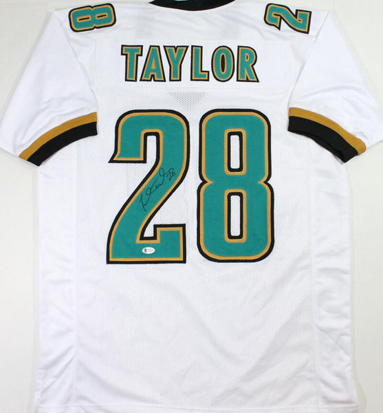 Fred Taylor Autographed Orange College Style Jersey- Beckett W