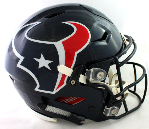 Andre Johnson Autographed Houston Texans F/S SpeedFlex Authentic Helmet - JSA W Auth *White