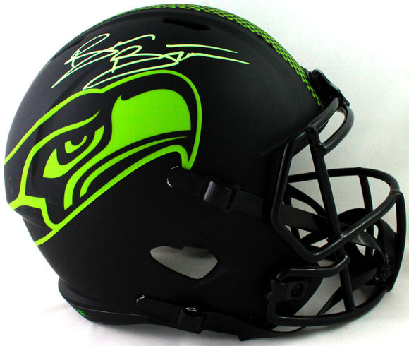 Brian Bosworth Autographed Seattle Seahawks F/S Eclipse Speed Helmet - Beckett W Auth *Green