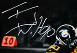 TJ Watt Autographed Pittsburgh Steelers 16x20 FP Sliding Spotlight Pho –  The Jersey Source