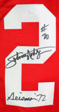 Johnny Rodgers Autographed Red Jersey- JSA Auth *2