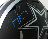 Tony Romo Autographed Dallas Cowboys F/S Eclipse Speed Authentic Helmet- Beckett W Auth *Blue