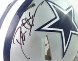 Deion Sanders Autographed Dallas Cowboys F/S Speed Authentic Helmet - Beckett W Auth *Black