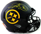 Hines Ward Autographed Pittsburgh Steelers F/S Eclipse Speed Authentic Helmet - Beckett W Auth *Yellow