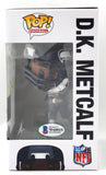 DK Metcalf Autographed Seattle Seahawks Funko Pop Figurine- Beckett W *Green