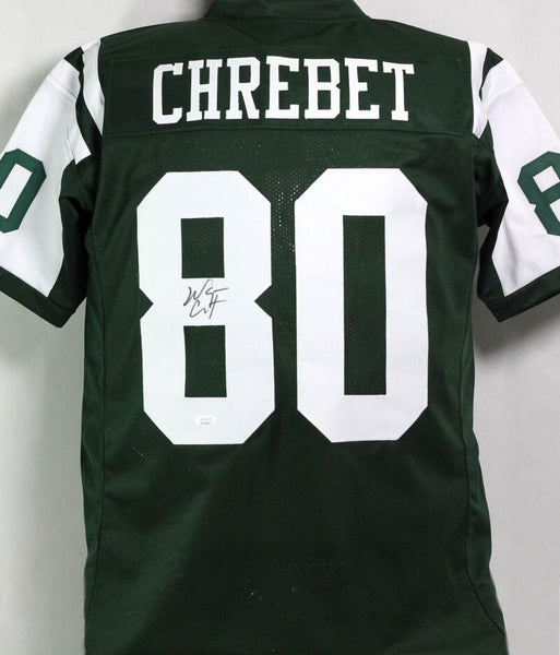 Wayne Chrebet Autographed New York (Green #80) Custom Jersey - JSA – Palm  Beach Autographs LLC