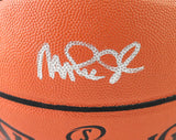 Larry Bird / Magic Johnson Autographed Official NBA Spalding Basketball - Beckett W Auth *Silver