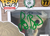 Larry Bird Autographed Boston Celtics Funko Pop Figurine - Beckett W Auth *Green