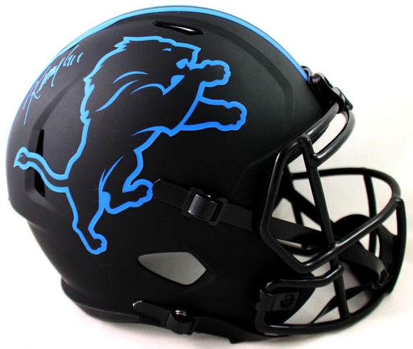Kenny Golladay Autographed Detroit Lions F/S Eclipse Speed Helmet - JSA W Auth *Blue Image 1