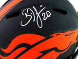 Brian Dawkins Autographed Denver Broncos Eclipse Speed Authentic Helmet - JSA W Auth *Silver Image 2