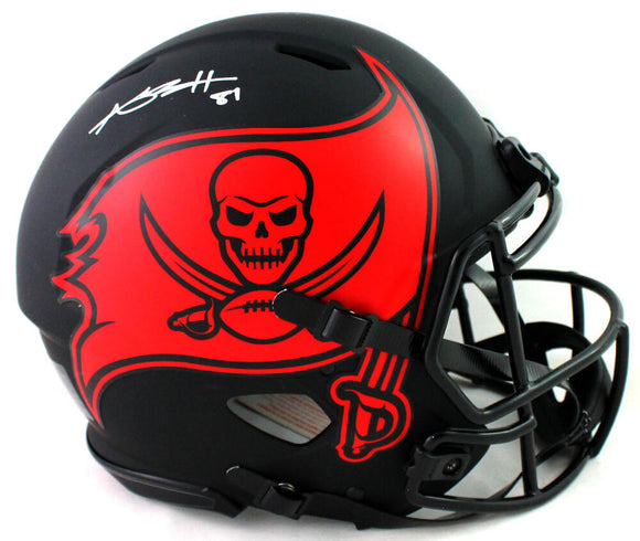 Antonio Brown Autographed Tampa Bay Bucs F/S Eclipse Speed Authentic Helmet - JSA W Auth *White Image 1
