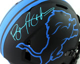 Barry Sanders Autographed Detroit Lions F/S Eclipse Speed Authentic Helmet - Beckett Auth *Blue