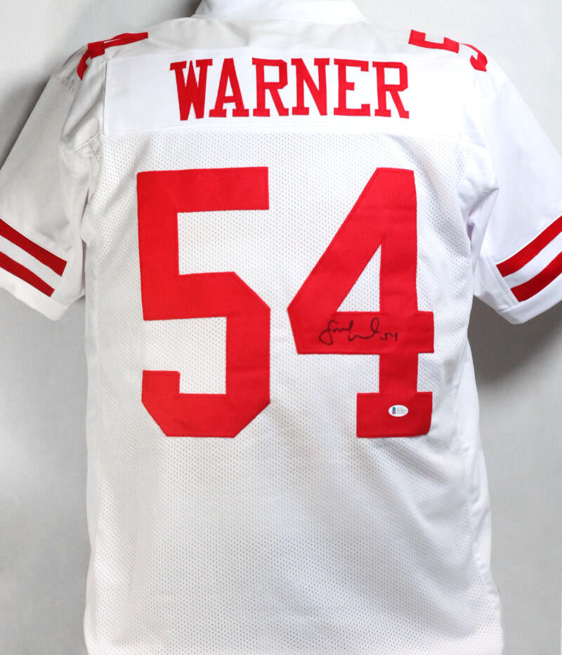 Fred Warner Authentic Signed Pro Style Jersey Autographed Beckett