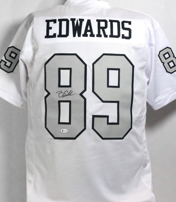 Bryan Edwards Autographed Color Rush Pro Style Jersey - Beckett W Auth *8