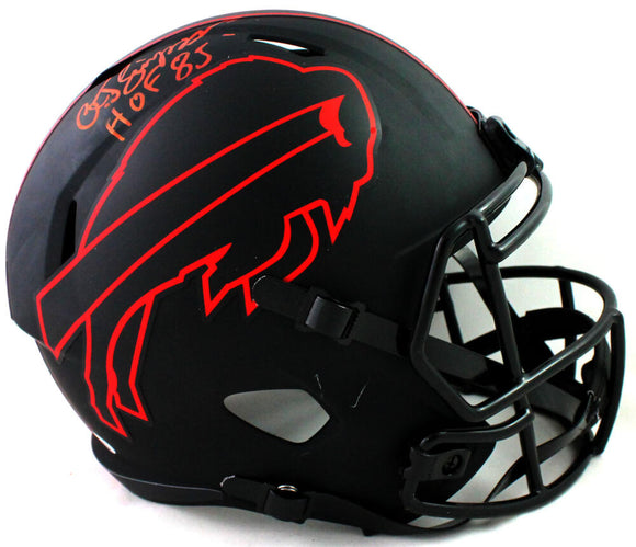 OJ Simpson Autographed Buffalo Bills F/S Eclipse Speed Helmet w/HOF - JSA W Auth *Red