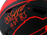 OJ Simpson Autographed Buffalo Bills F/S Eclipse Speed Helmet w/HOF - JSA W Auth *Red
