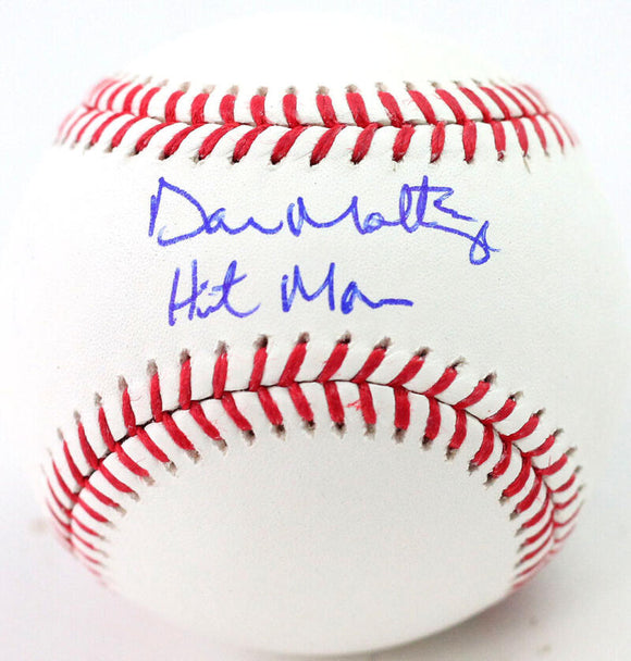 Don Mattingly Autographed Rawlings OML Baseball w/ Hitman- JSA W *Blue