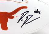 Devin Duvernay Autographed Texas Longhorns Logo Football- JSA Witnessed