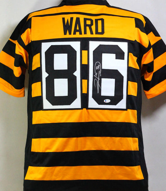 Hines Ward Autographed Bumblebee Pro Style Jersey - Beckett Witnessed – The  Jersey Source