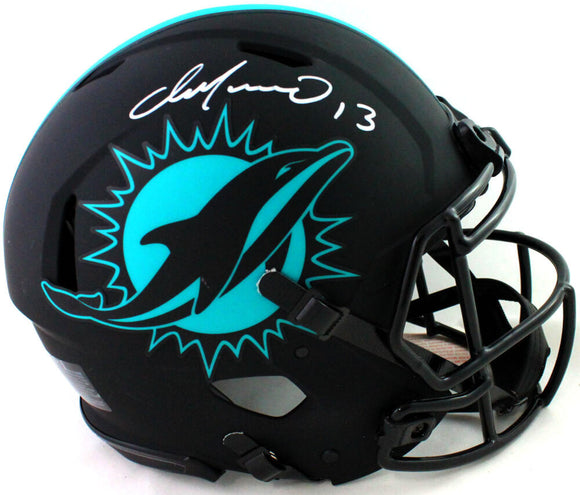 Dan Marino Autographed Miami Dolphins F/S Eclipse Speed Authentic Helmet - JSA W