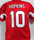 DeAndre Hopkins Autographed Red Pro Style Jersey - JSA W *1