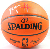 John Wall Autographed NBA Spalding Basketball w/ Rockets Logo - Beckett Witness *Silver