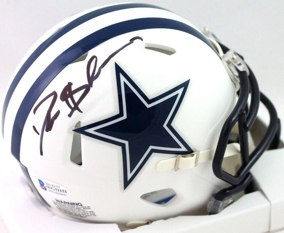 Deion Sanders Dallas Cowboys Autographed Riddell Speed Mini Helmet