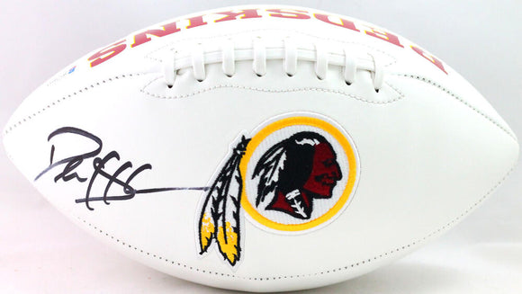 Deion Sanders Autographed Washington Logo Football- Beckett W