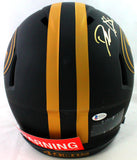 Deion Sanders Autographed San Francisco 49ers F/S Eclipse Authentic Helmet - Beckett W *Gold