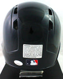 Charlie Sheen Autographed Cleveland Indians MLB Replica Helmet- JSA Witness *Silver