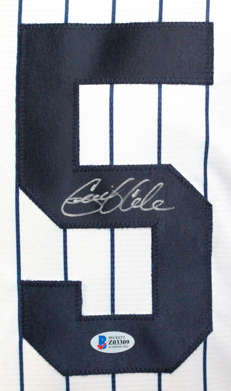 Gerrit Cole Autographed New York Yankees White P/S Majestic Jersey- Be –  The Jersey Source