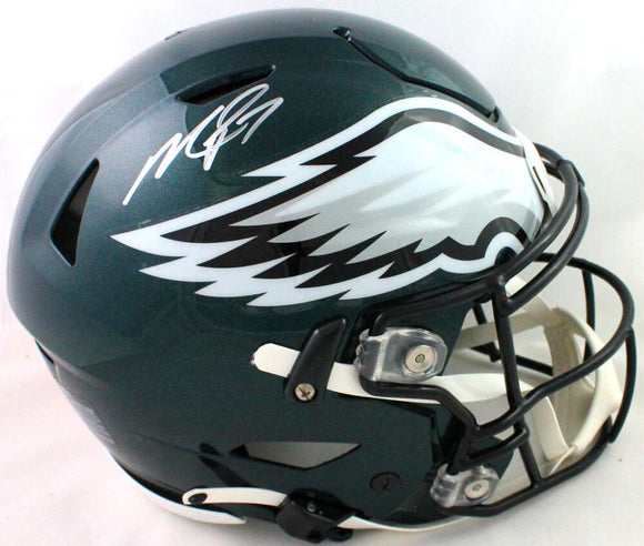 Michael Vick Autographed Philadelphia Eagles Mini Helmet-JSA W *Silver –  The Jersey Source