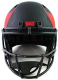 Devin White Signed Tampa Bay Bucs F/S Eclipse Speed Helmet- Beckett W *Silver