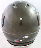 Devin White Signed TB Bucs F/S Authentic Speed Helmet W/ Insc- Beckett W *White