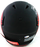 Devin White Signed Authentic Eclipse Speed Helmet W/ Insc- Beckett W *Silver