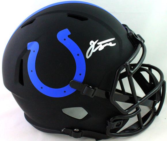 Jonathan Taylor Autographed Indianapolis Colts Eclipse Speed FS Helmet Fanatics
