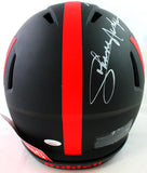 Nebraska Heisman Autographed F/S Eclipse Speed Authentic Helmet- JSA W *White
