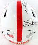 Nebraska Heisman Winners Autographed F/S SpeedFlex Authentic Helmet- JSA W *Black