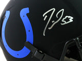 Darius Leonard Signed Colts Authentic Eclipse Speed F/S Helmet- Beckett W *Silver
